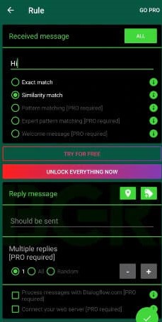 Auto-Reply Messages Whatsapp