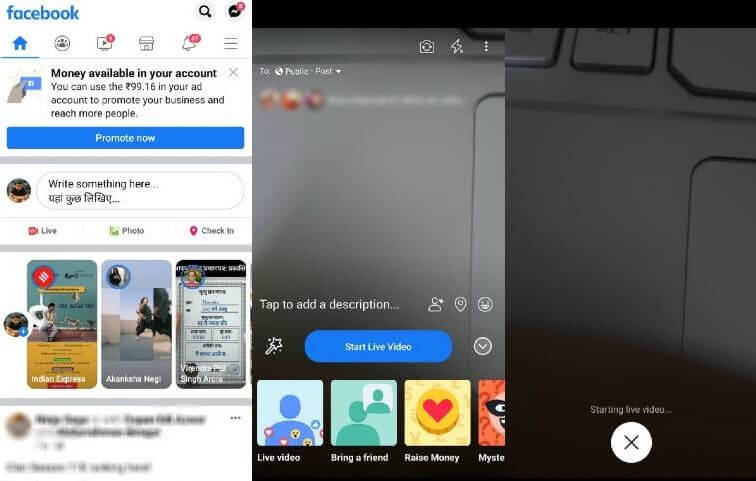 How To Go Live On Facebook Using Desktop Smartphone Indtech