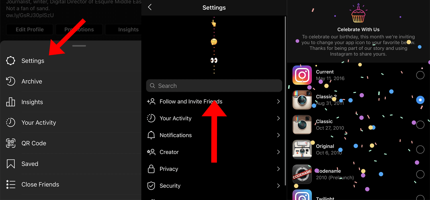 how to change icon picture