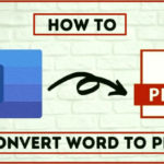 How to Convert Word to PDF Online as Free
