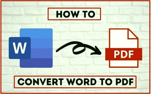 How to Convert Word to PDF Online as Free
