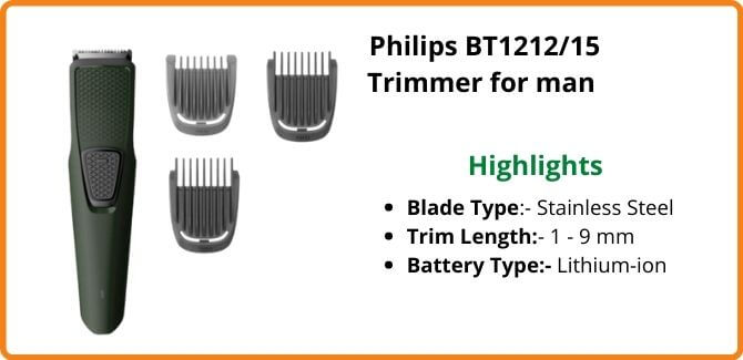 Philips BT1212/15 Trimmer