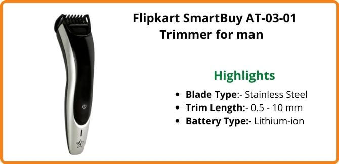 Flipkart SmartBuy AT03 Trimmer