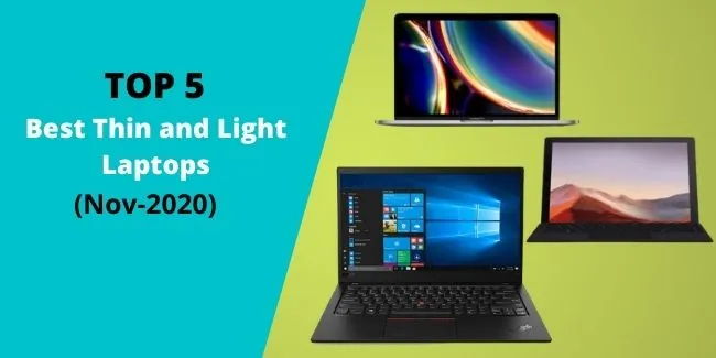 Best Thin and Lightweight Laptops in India