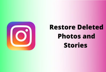 restore photos stories Instagram