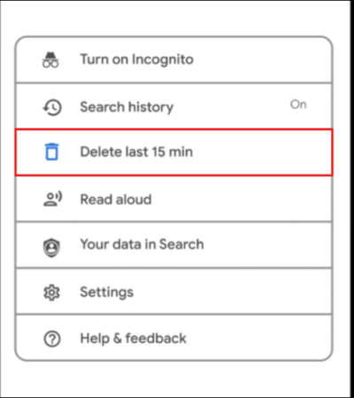 Google Search History