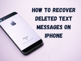 How to Recover Deleted Text Messages on iPhone